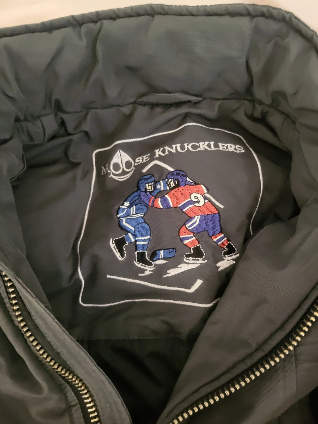 Moose Knuckles Grey Bomber Jacket - photo 4