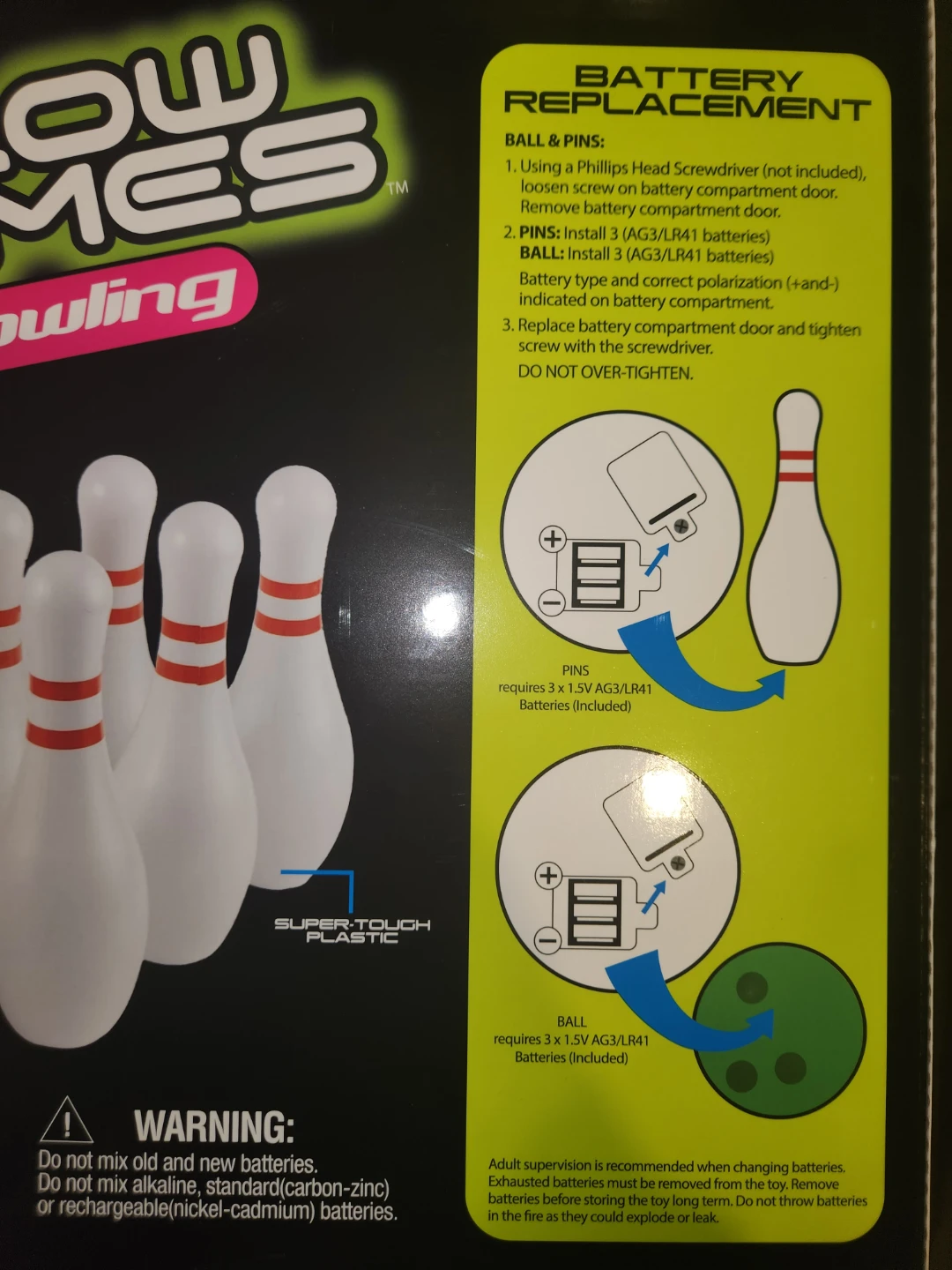 Glow in the Dark Bowling Set - photo 3