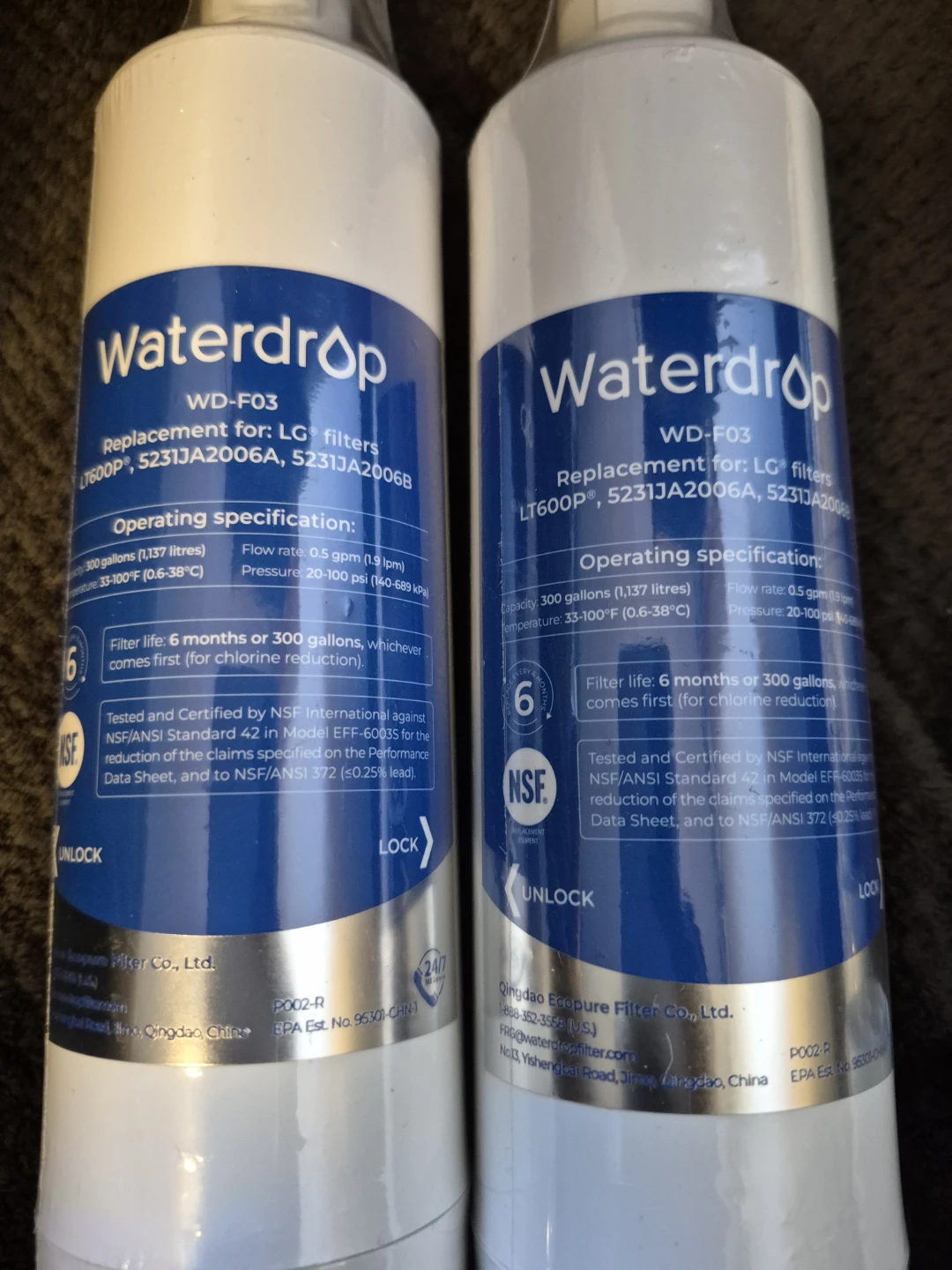 Assorted Refrigerator Water Filter Replacements - photo 3