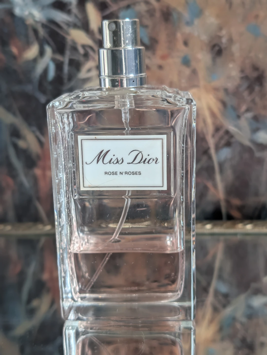 Miss Dior Rose n Roses perfume partial 50ml bottle