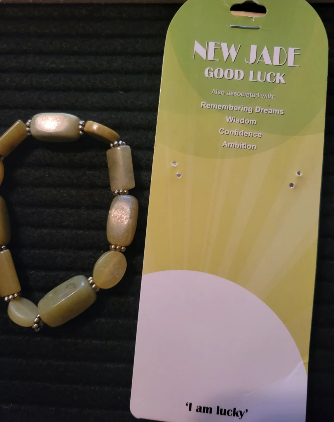 New Jade Stretch Bracelet