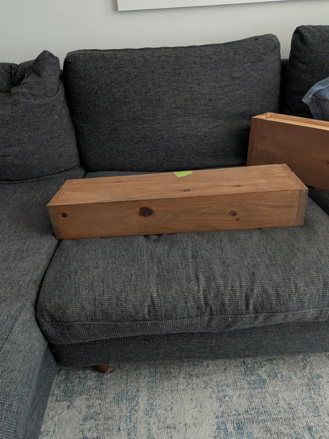 Rustic Wood Floating Shelf
