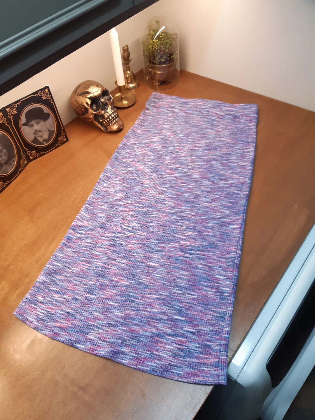 Buffalo David Bitton Purple Midland Knit Pencil Midi Skirt - photo 4