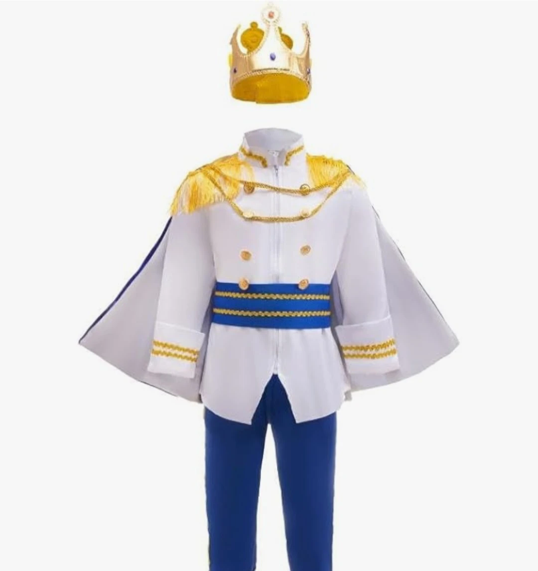 Boys Royal King Prince Costume  3-4 year's old - photo 3