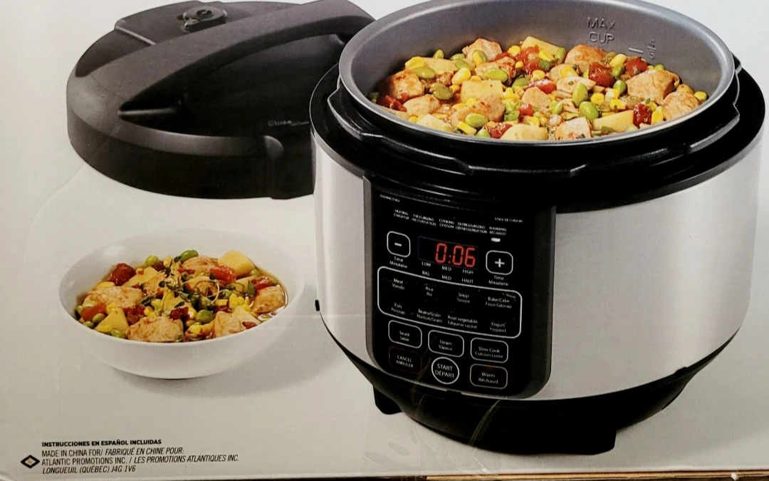 New Large Starfrit 8L Electric Pressure Cooker