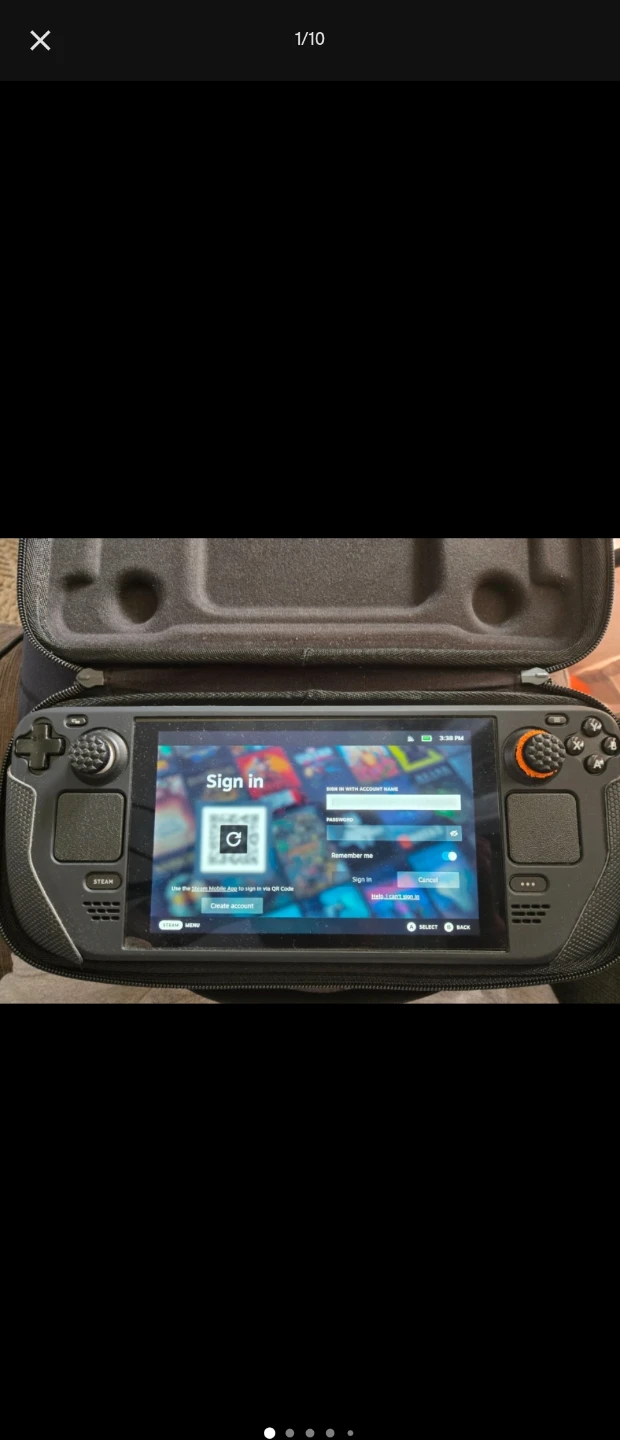 Steam Deck LCD Gaming Handheld PC – Complete Bundle
