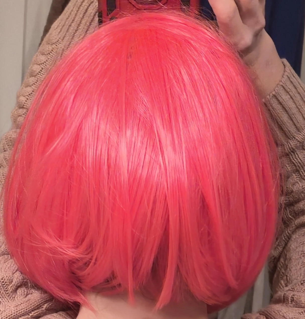 Bright Pink Bob Wig - photo 2