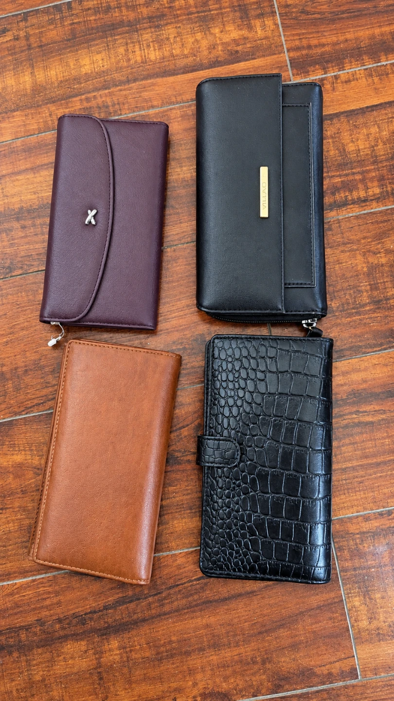 Set of 4 Long Wallets
