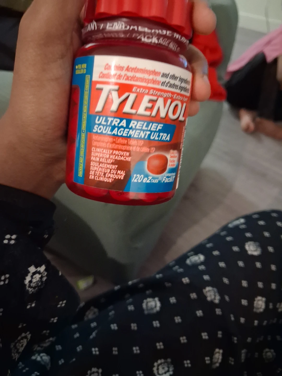 Tylenol Ultra Relief 120 ezTabs