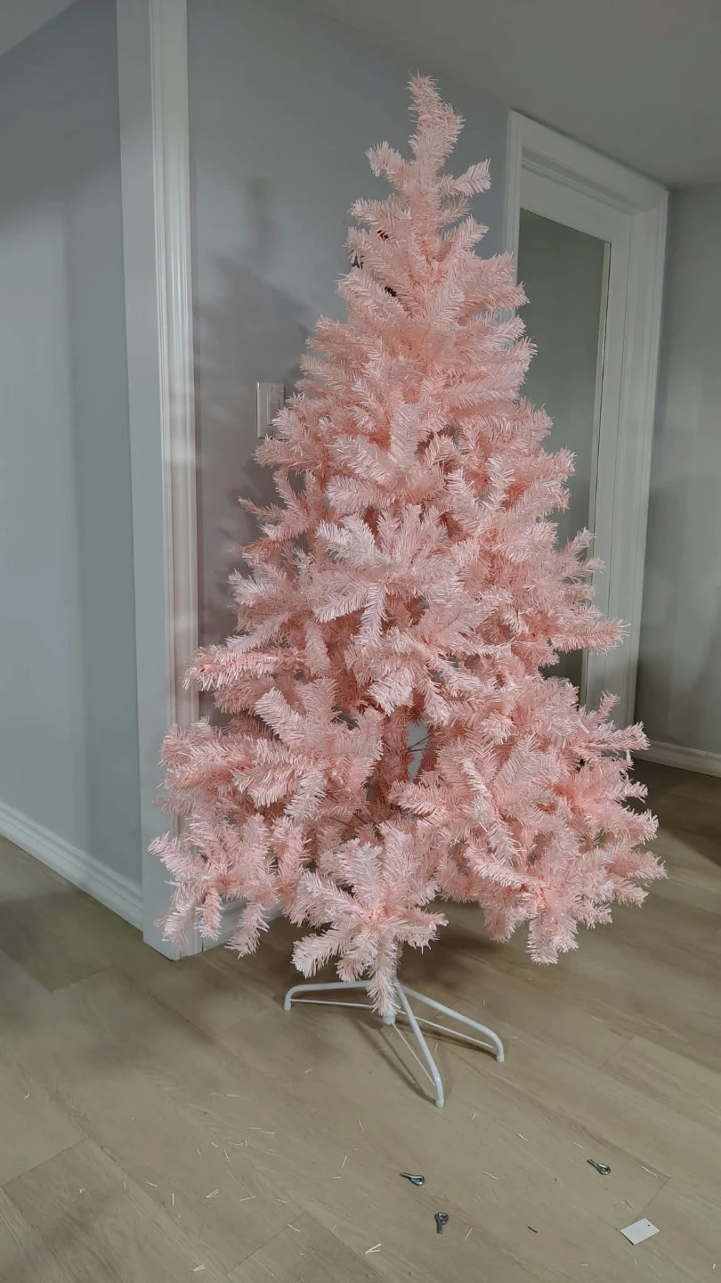 Pink Artificial Christmas Tree