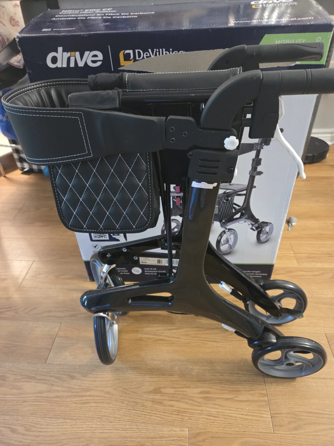 NEW Drive Nitro Elite CF Carbon Fiber Rollator - photo 3