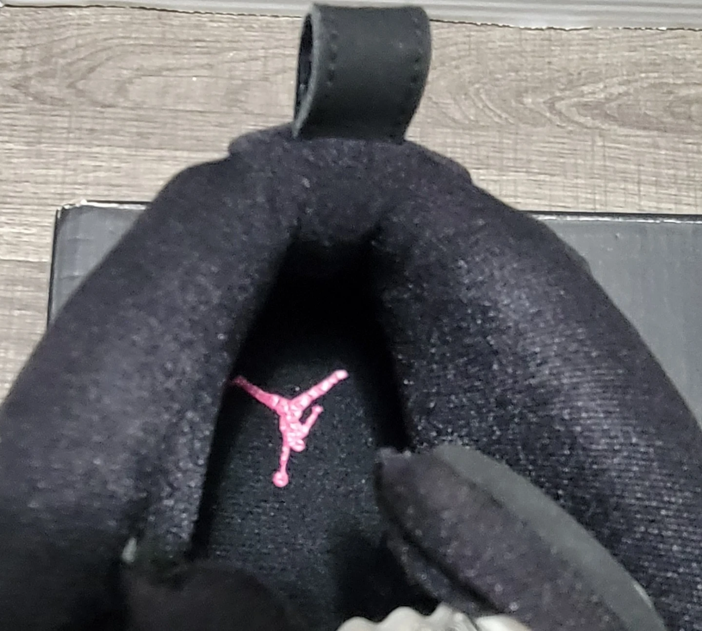 Jordan Flight 45 High GS Black & Pink Girls US 3.5Y - photo 4