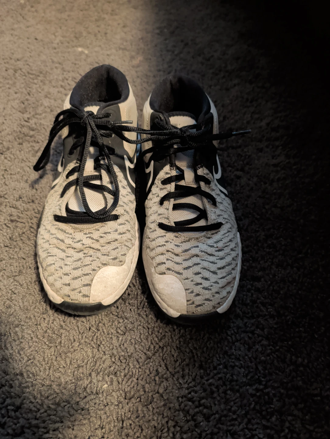 Nike Renew Grey and Black Sneakers