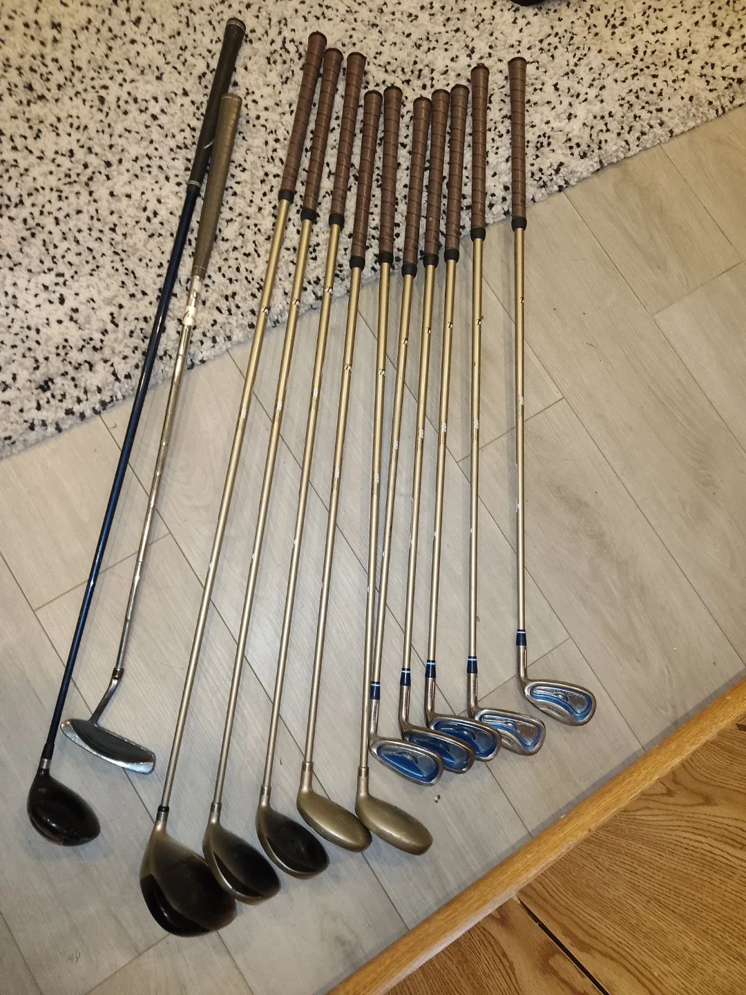 TNT Hybrid Golf Club Set with Ashley Putter