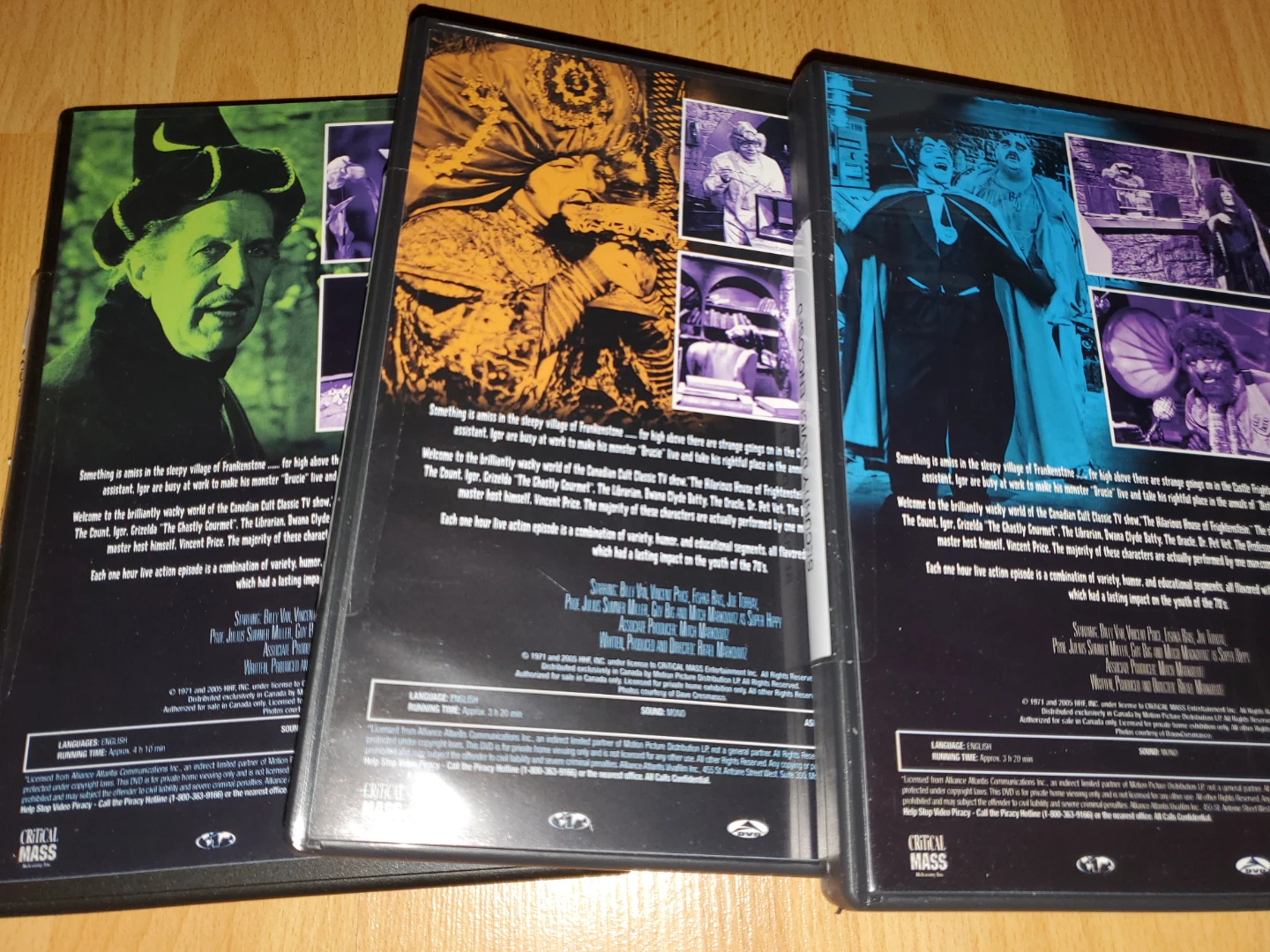 The Hilarious House of Frightenstein DVD Collection - photo 3