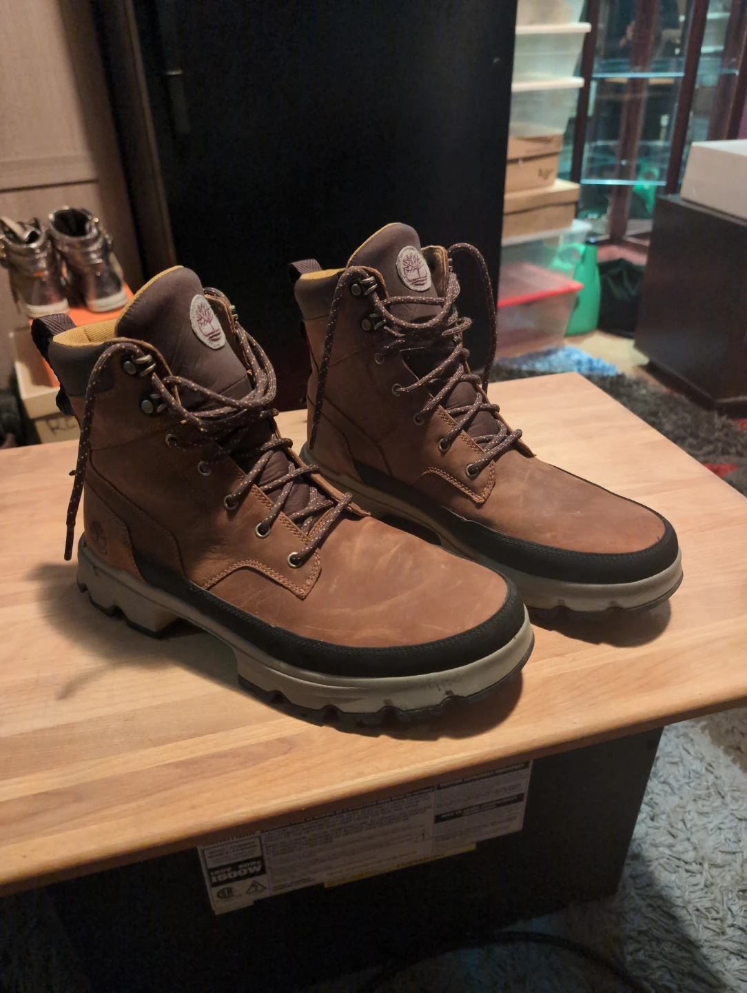 Timberland Leather GreenStride Boots Size 9.5 - photo 2
