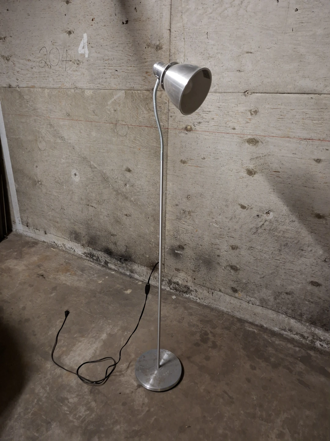 IKEA Silver Floor Lamp