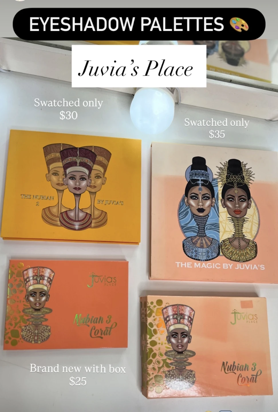 Juvia's Place Eyeshadow Palettes - Prices on next pic - photo 2