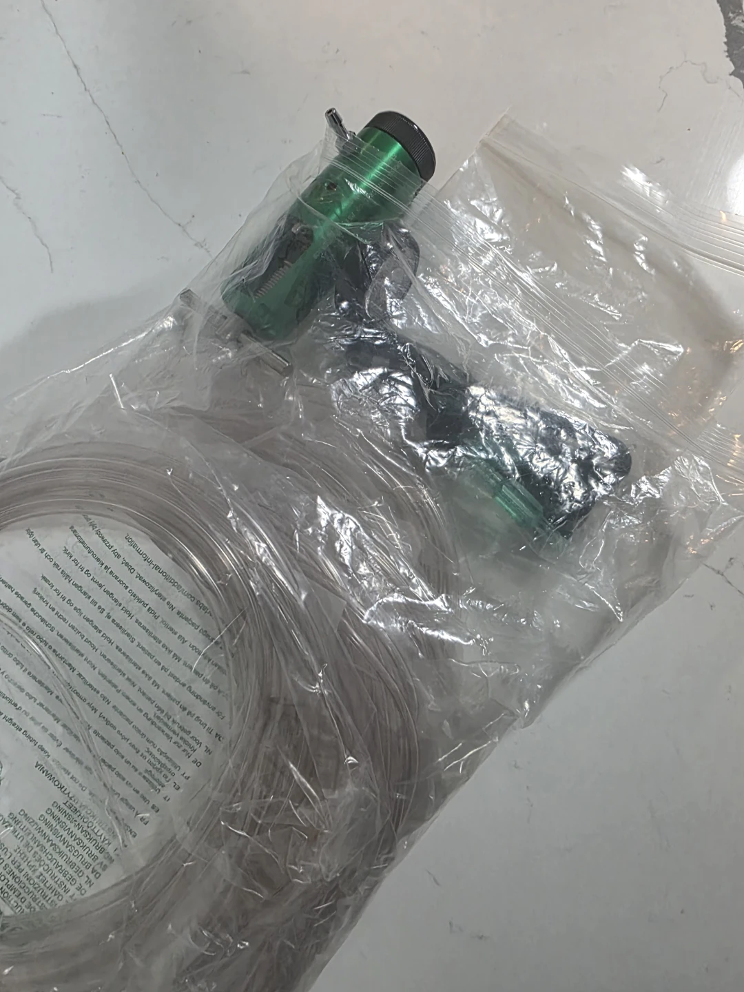 2 oxygen tank tool and adapters air  tubes - photo 4