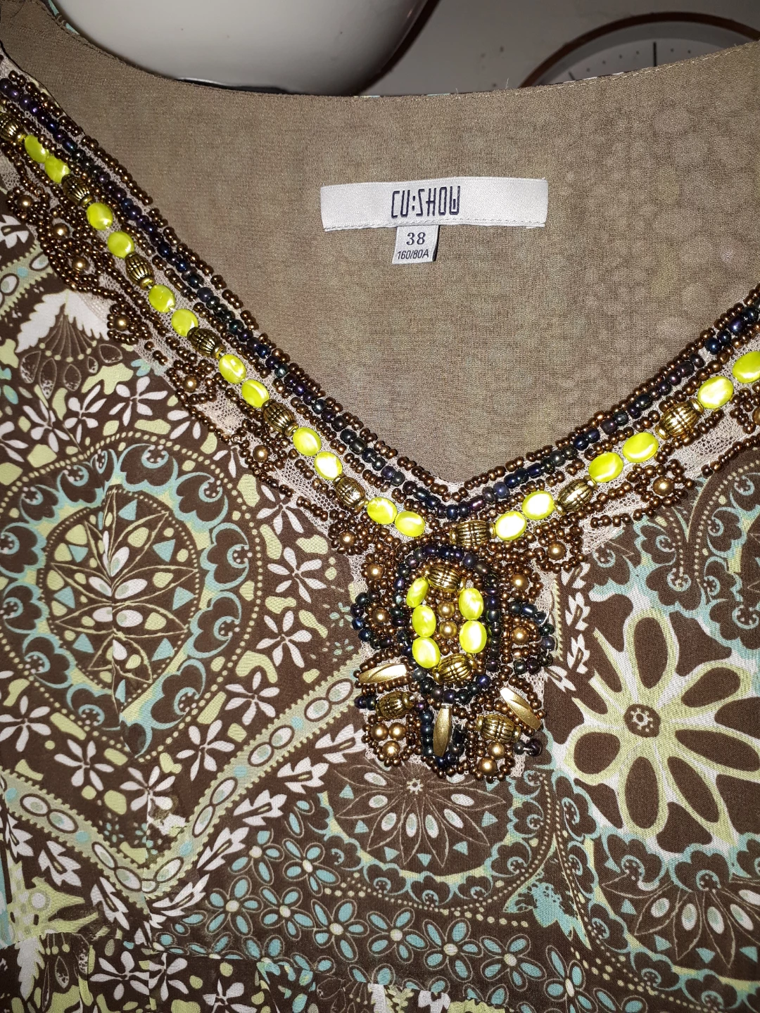 CU:SHOW Sleeveless Beaded Dress - photo 3