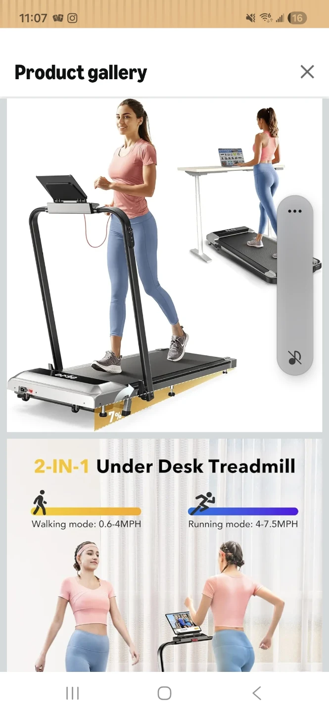 Brand New In Box / Unopened Under-Desk Walking Pad - photo 3