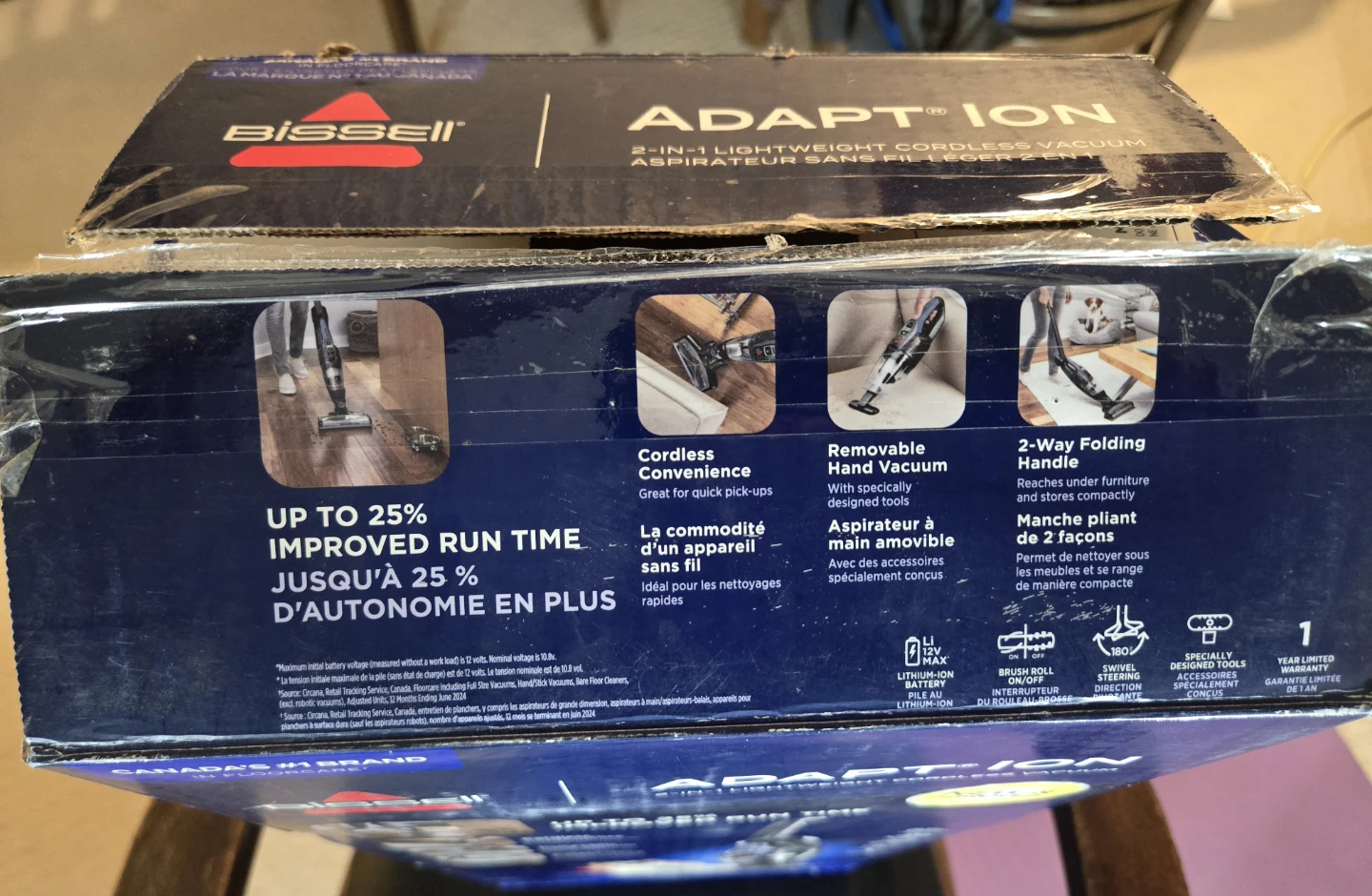 Bissell Adapt Ion XRT 2-in-1 Lightweight Cordless Vacuum.BNIB. - photo 3