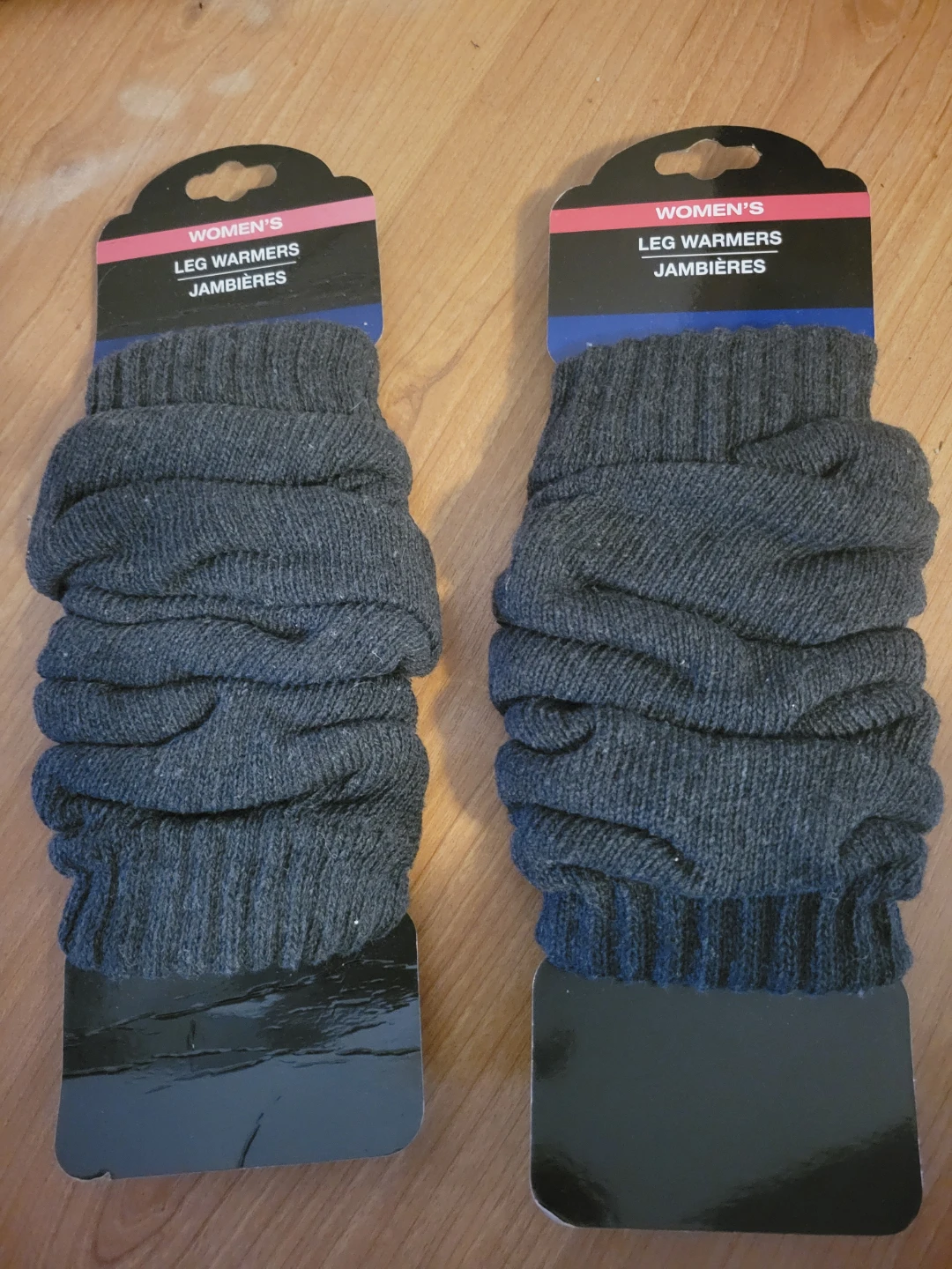 Women's Grey Leg Warmers