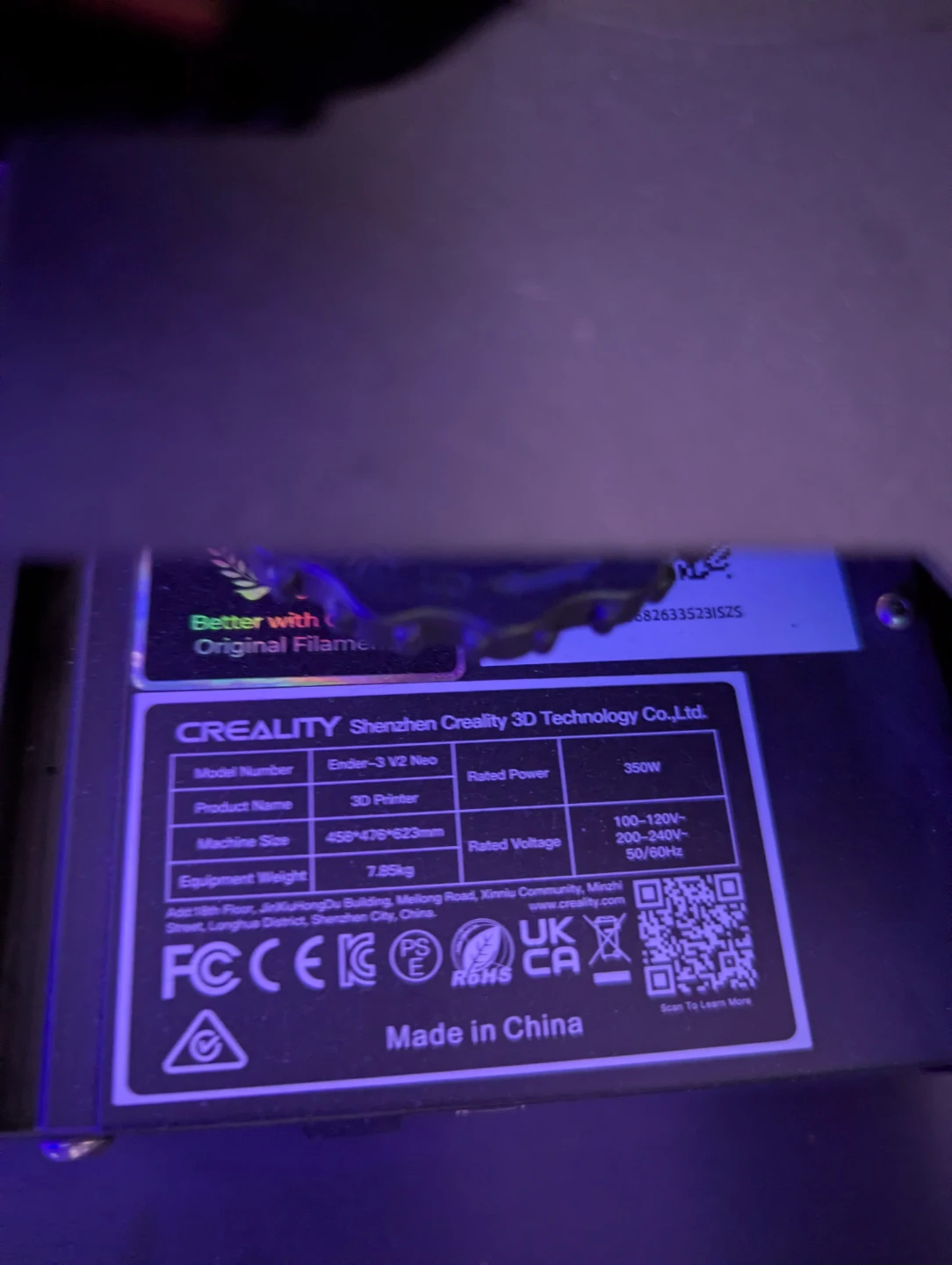 Creality 3D Printer - photo 2