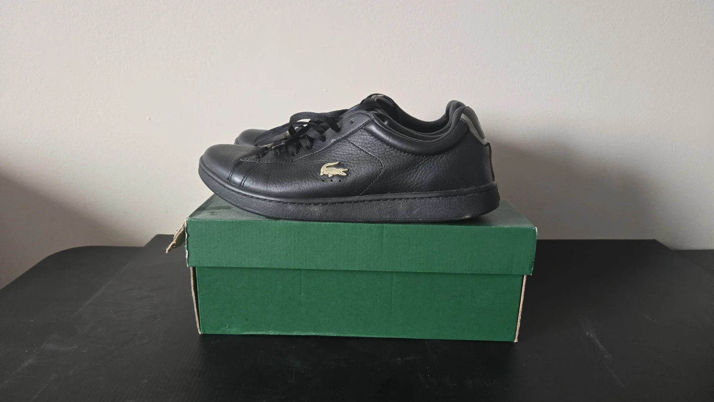 Lacoste Carnaby Evo 0721 3 SMA Black Sneakers