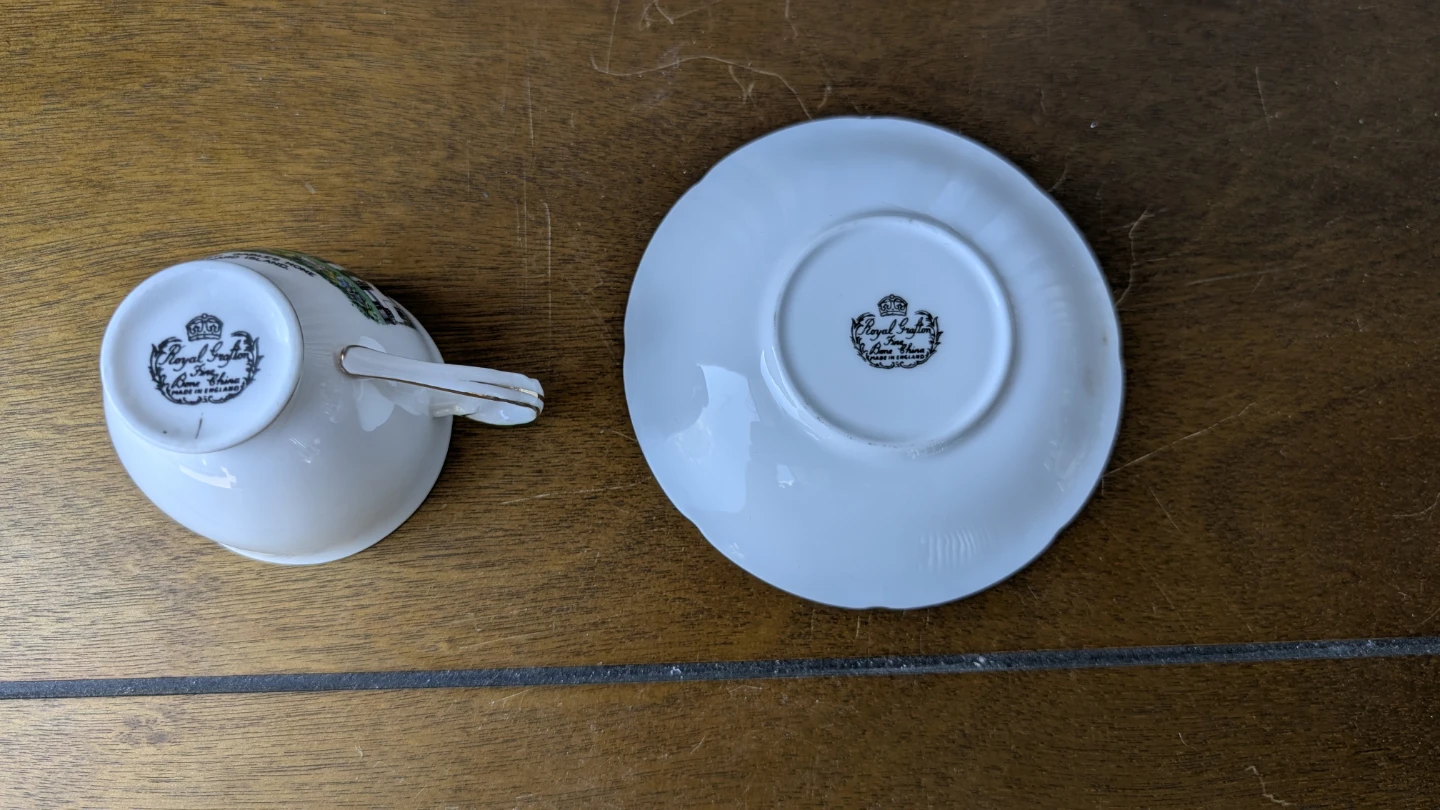 Royal Grafton Anne of Green Gables Tea Cup and Saucer - photo 4