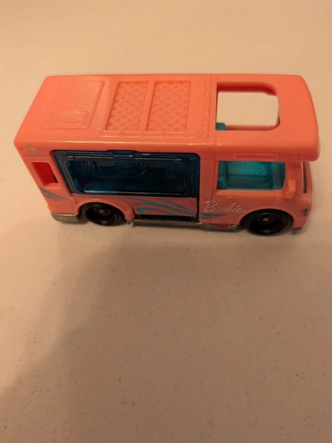 Barbie pink toy camper van - photo 2