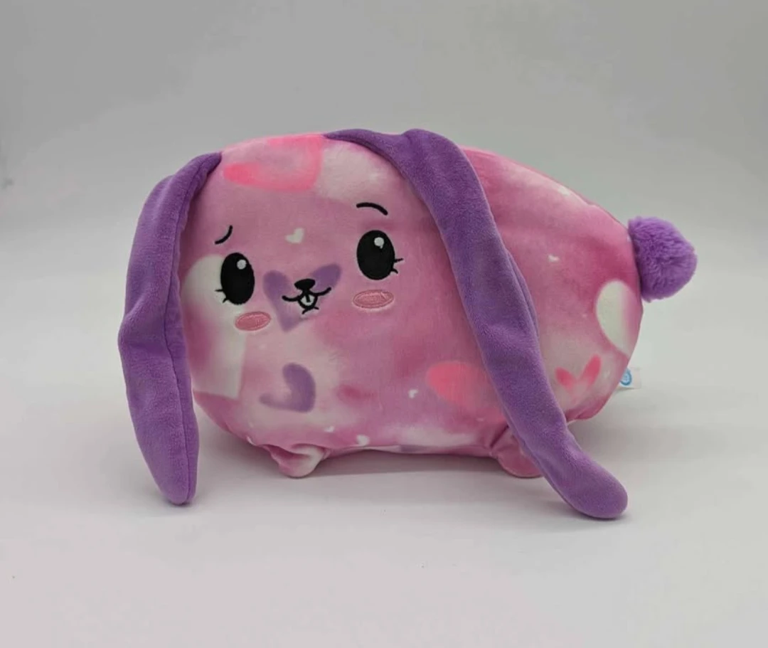 Light-Up Pink Heart Bunny Plush