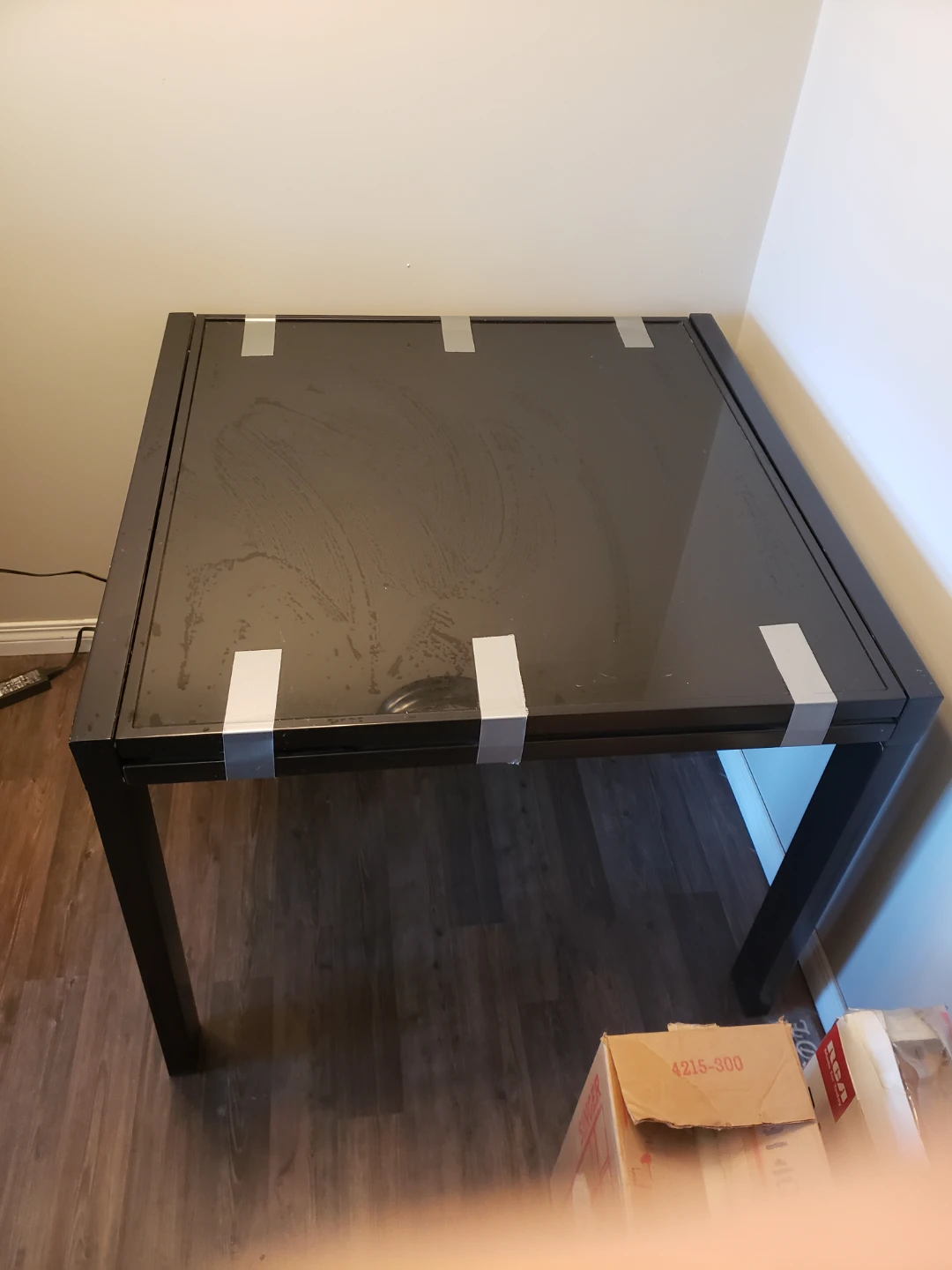 Pullout Black Dining Table