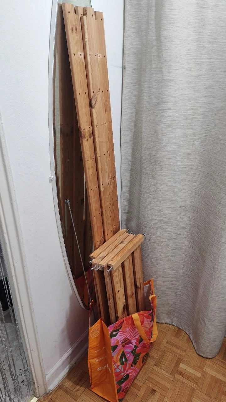 IKEA HEJNE Solid Wood Storage Shelf / Garage & Pantry Organizer - photo 5