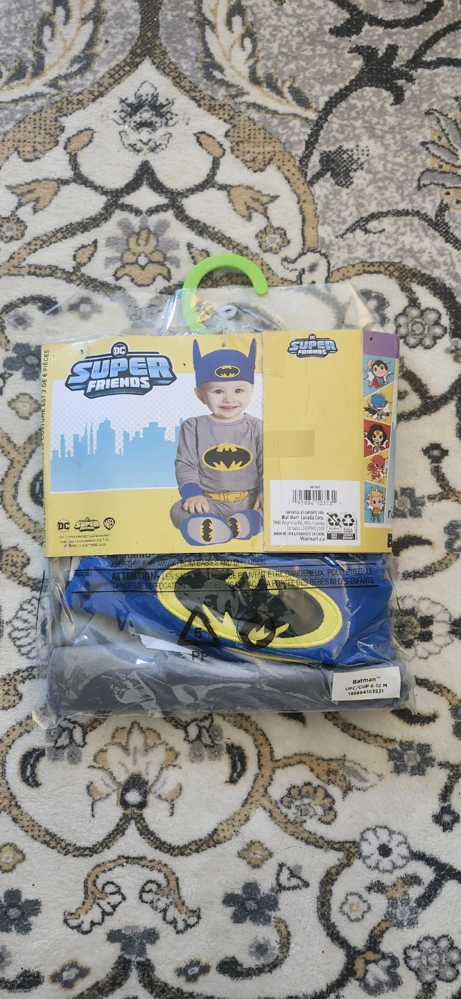 DC Super Friends Batman Costume for Baby 6-12M - photo 2