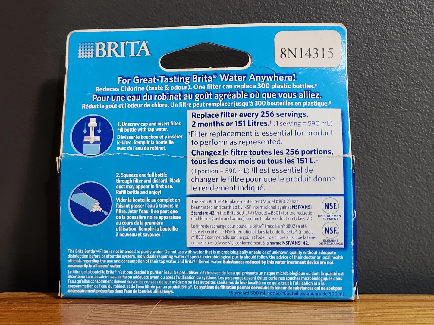 Brita Bottle Replacement Filters- (2-Pack) - photo 2