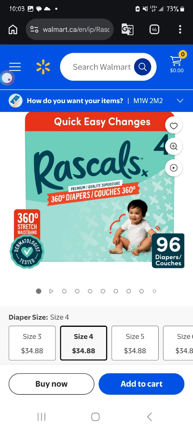 Rascals Size 4 Diapers - photo 2