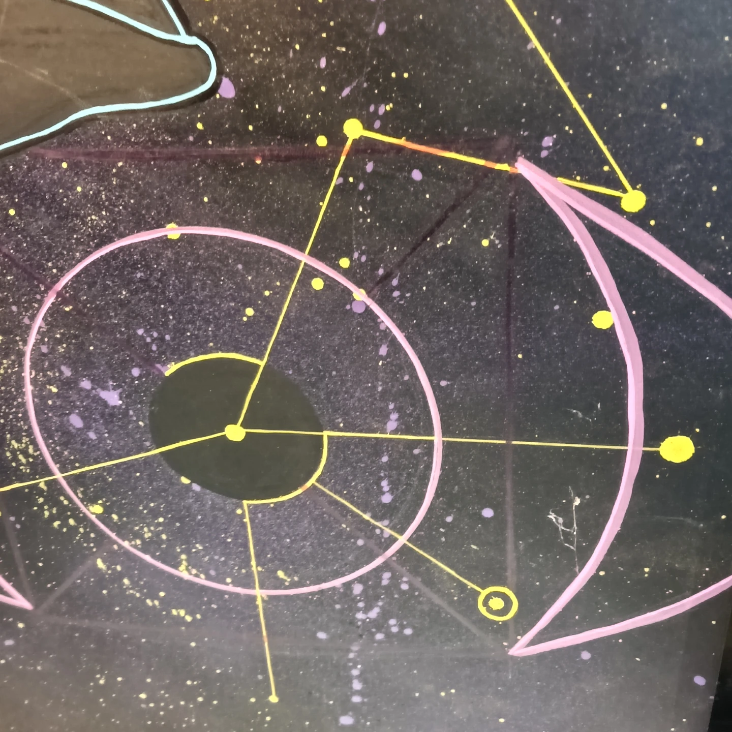 ORIGINAL CONTEMPORARY COSMIC ARTWORK - photo 2