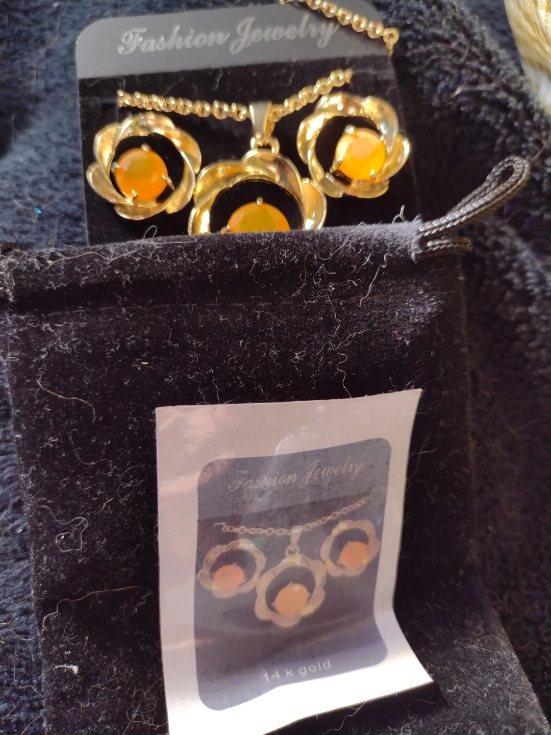 Fashion Jewelry Necklace and Earring Sets - photo 2