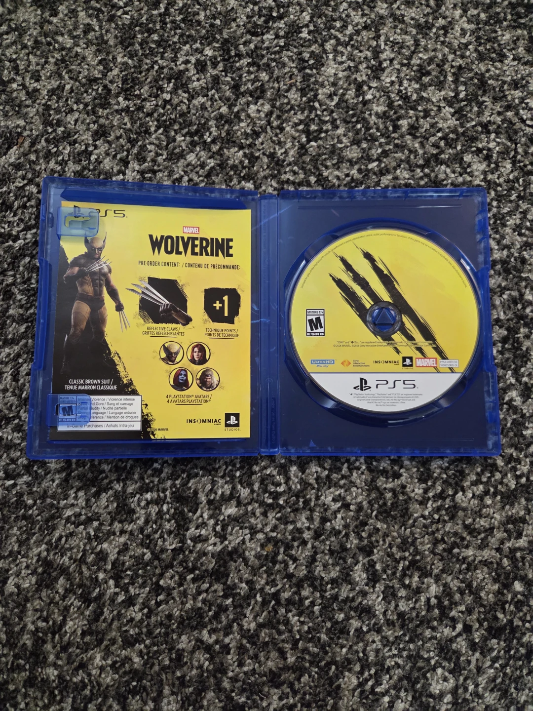 Wolverine PS5 (includes unused code) - photo 2
