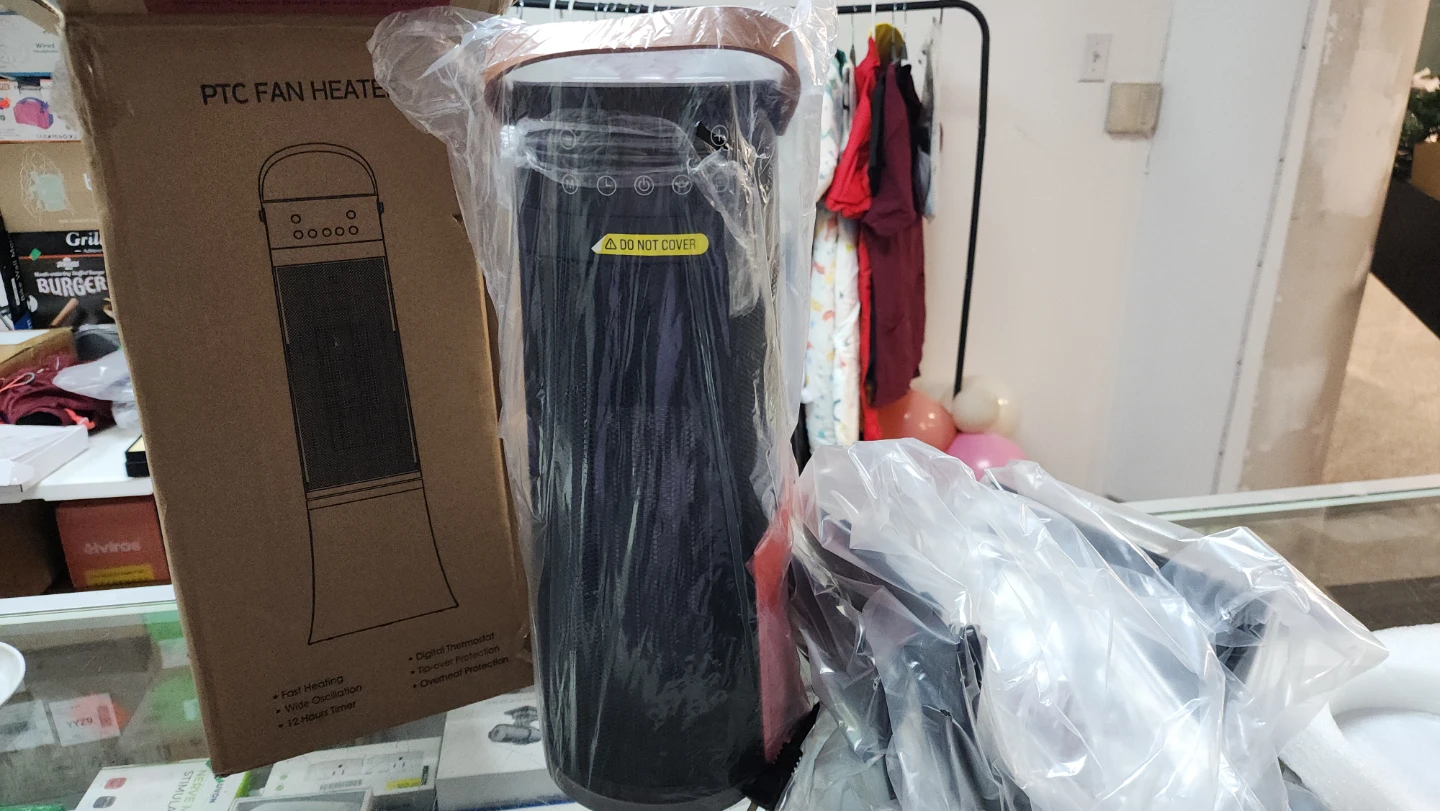 New PTC Tower Fan Heater - photo 2