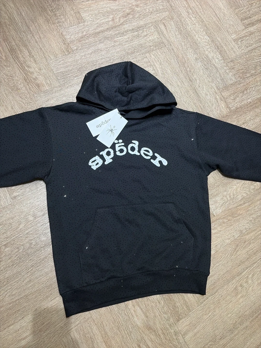 Sp5der Black Hoodie - photo 2