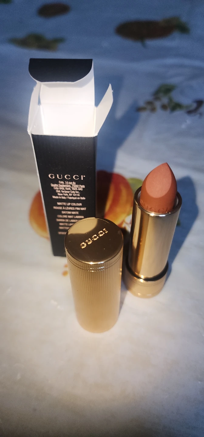 Gucci Rouge a Levres Mat Lipstick 308 Lucy Dark Orange
