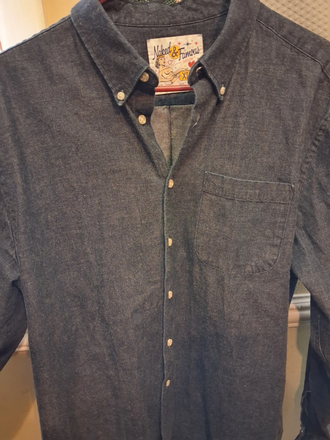 Naked & Famous Denim Shirt XL - photo 3