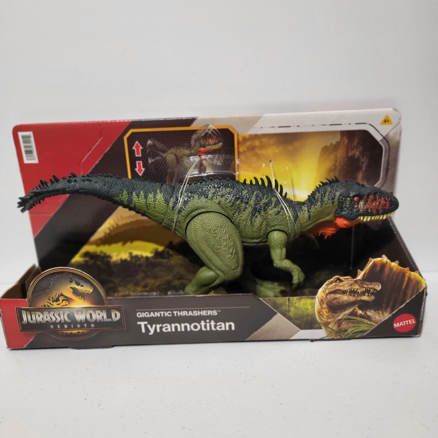 Jurassic World Gigantic Thrashers Tyrannotitan Toy