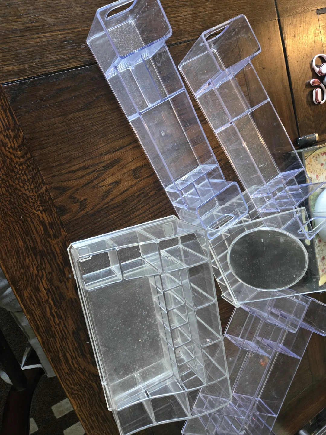 Clear Acrylic Cosmetic Organizers - photo 2
