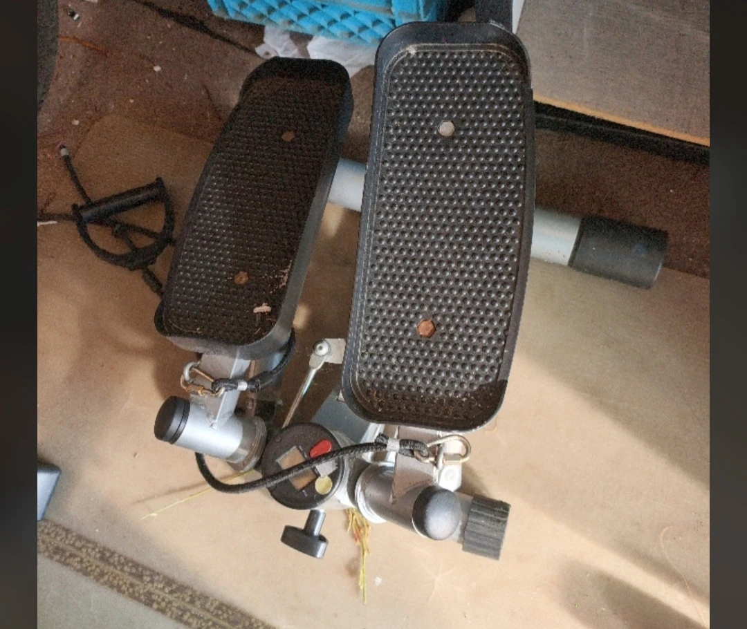 Mini Exercise Stepper with Resistance Bands