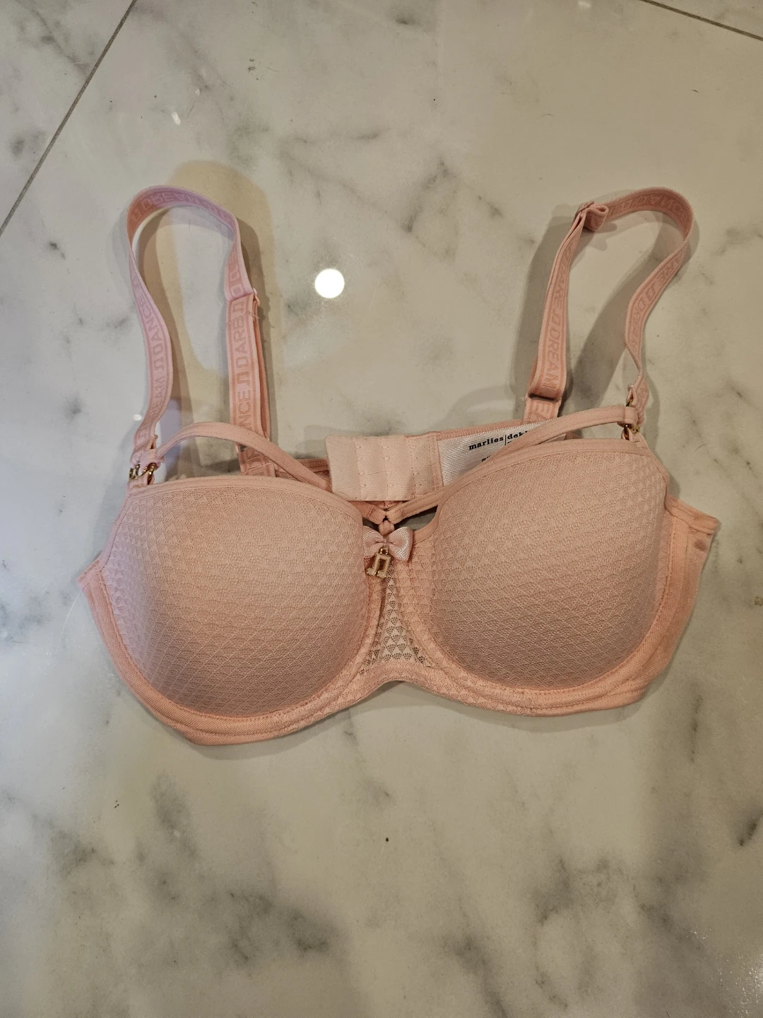 Marlies Dekkers Blush Pink Balcony Bra