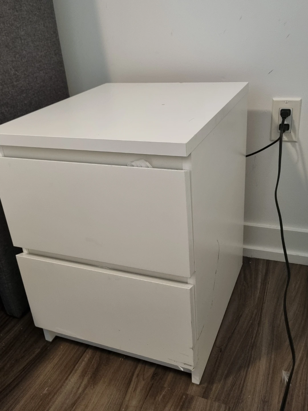 IKEA Storklinta 2-drawer chest white