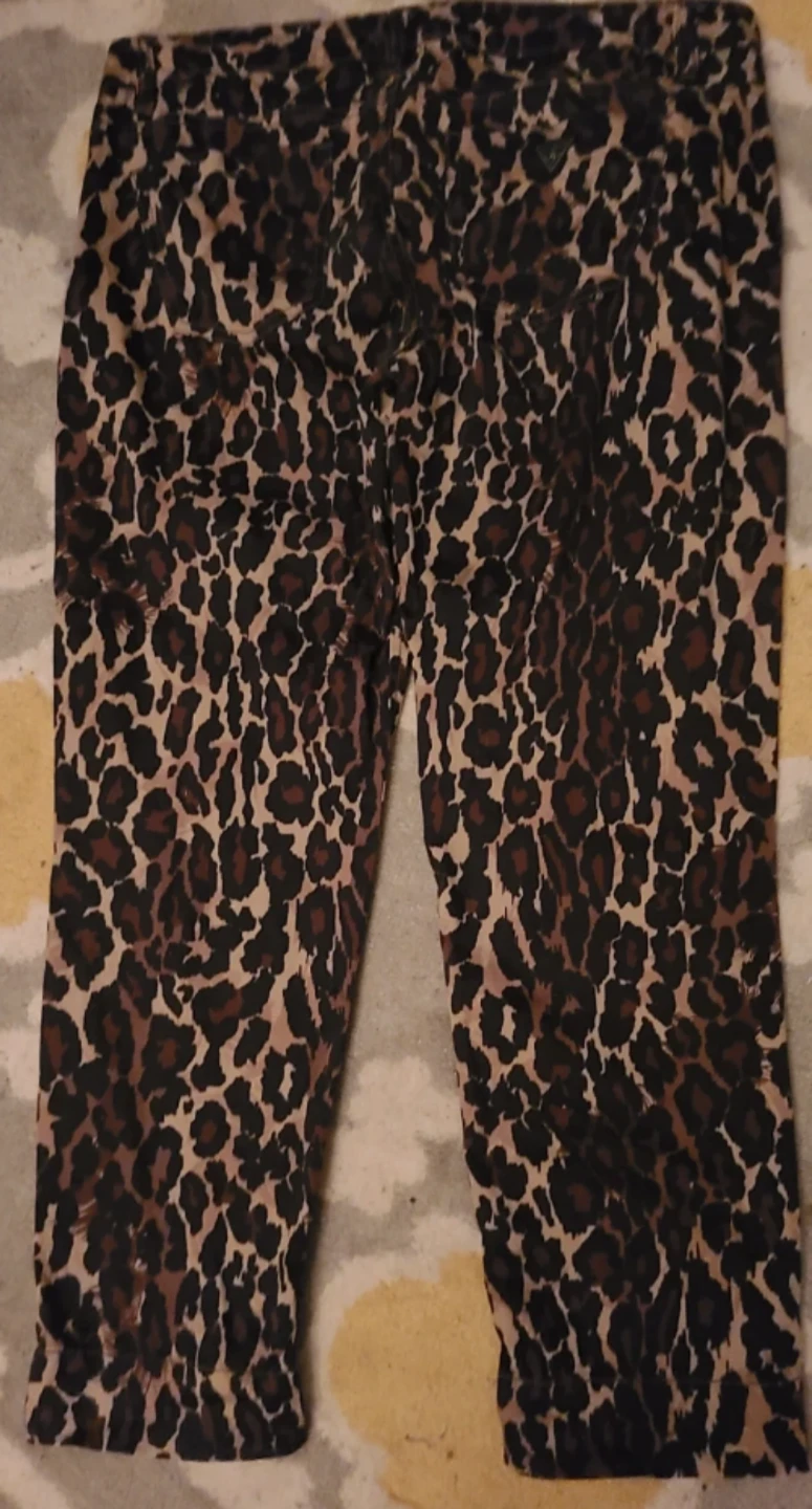 GUESS Los Angeles Leopard Print Pants Size 29 - photo 2